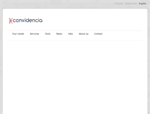 Tablet Screenshot of convidencia.com